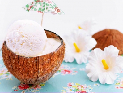 Receta de helado de coco ¡fácil y deliciosa! Receta de helado de coco ¡fácil y deliciosa!