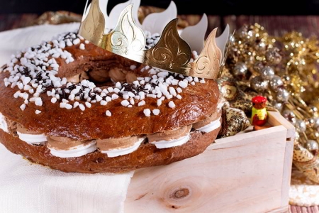 Roscón de Reyes de Chocolate Roscón de Reyes de Chocolate