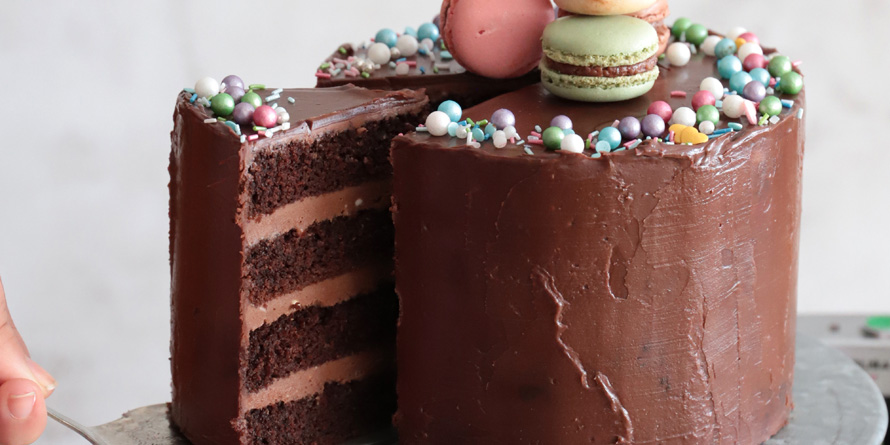 Desafortunadamente Horror incluir ▷▷ Tarta de Chocolate para Cumpleaños 🍫 - Blog My Karamelli ✓
