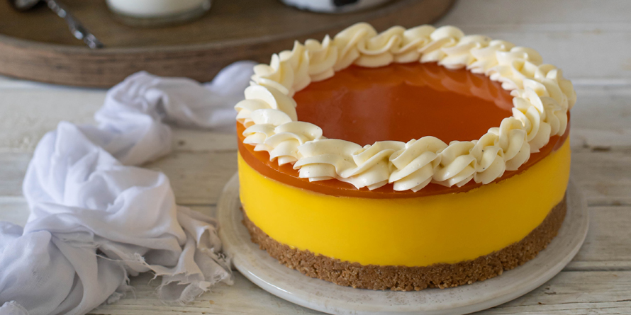 pedazo tienda visual ▷ Cheesecake de Maracuyá sin Horno - My Karamelli ✓