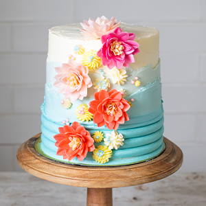 Tarta Primavera de Limón y Arándanos