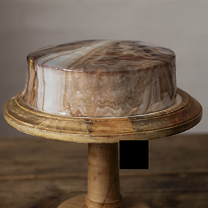 Tarta Tiramisú con Glaseado Espejo Marmolado