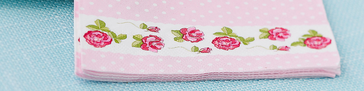 Servilletas de papel decoradas | My Karamelli