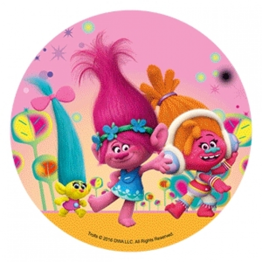 Disco de Azúcar Trolls modelo A Comprar Online {My Karamelli}