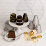Molde para Mini Tartas de 4 Pisos