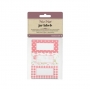 Pack 30 etiquetas adhesivas para Botes Vintage Pink