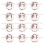 Pegatinas Personalizadas Redondas 6 cm - 1 año Mod C - 12 ud
