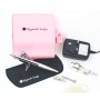 Kit Aerógrafo Dinkydoodle  Pink con DVD