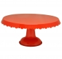 Stand para tartas rojo