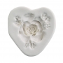 Molde silicona para rosas