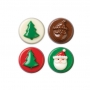 Molde para chocolates Navideños