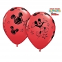Pack de 6 Globos Mickey Mouse 30 cm