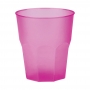 Set 6 Vasos Fucsia Plástico Reutilizable