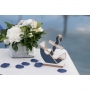 Decoración Ancla Azul 15 cm