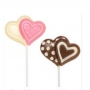 Molde piruletas Doble corazón