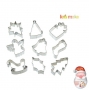 Set de 9 cortadores Santa Claus Kitchen Craft