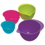 Juego de 4 Bowls medidores de Silicona