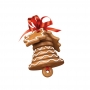 Juego cortapastas campana de Navidad