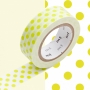Masking Tape 1P Deco Dot Moegi