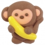 Decoraciones de Azúcar Monito con Banana