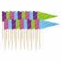 Banderitas para Dulces Varios Colores