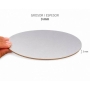base rígida plata mate de 30 cm de diámetro