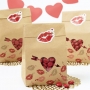 Pack de 6 bolsas para galletas y dulces San Valentín