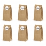 Bolsas para Dulces Kraft 6 Unidades