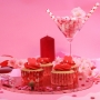Cápsulas para cupcakes San Valentín