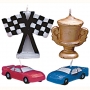 Set de 4 Velas Carrera de coches