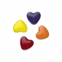 Caramelos forma corazón multicolor
