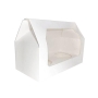 Caja para 2 Cupcakes Blanca con Ventana - Pastkolor