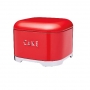 Caja metálica Retro para tartas Roja