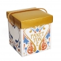 Caja para Panettone Pueblo Nevado