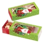 Cajas para galletas papá Noel 3 unidades