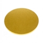 Cake Drum Redondo Dorado 33cm