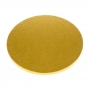 Cake Drum Redondo Dorado de 38 cm