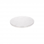 Cake Drum Redondo Plateado 12,5 cm x 1,2 cm