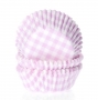 Cápsulas cupcakes Gingham Pink