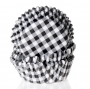 Cápsulas para Cupcakes Gingham Black