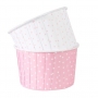 Cápsulas para cupcakes lunares rosas