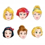 Set de 6 Caretas Princesas Disney