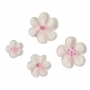 Juego 36 decoraciones Mixed Blossoms Pink