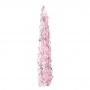 Cintas decorativas rosa y blanco 