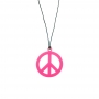 Collar Hippie Rosa