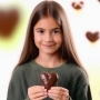 Corazón de Chocolate con Marcapáginas 25 gr
