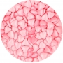 Corazones de Azúcar Color Rosa 80 gr