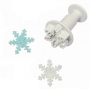 Cortador con expulsor mediano copo de nieve