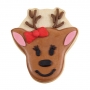 Cortador de galletas comfort grip Reno y pingüino