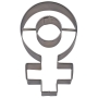 Cortador Símbolo Femenino 9cm